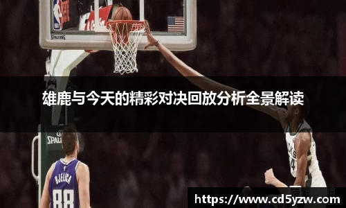 雄鹿与今天的精彩对决回放分析全景解读