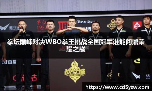拳坛巅峰对决WBO拳王挑战全国冠军谁能问鼎荣耀之巅